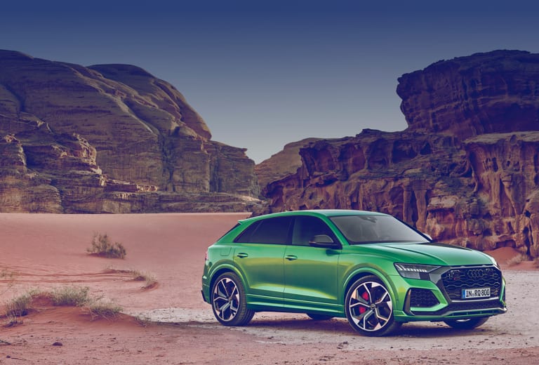 Audi Q8 background