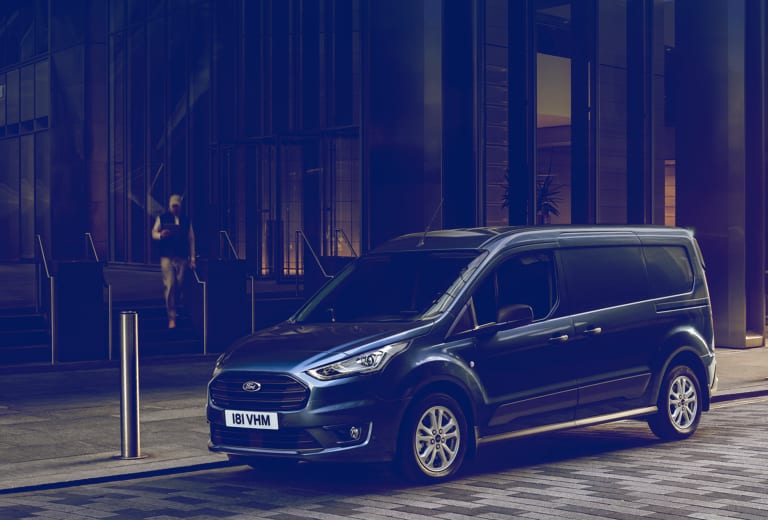 Ford Transit Connect background