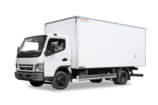 Renting Fuso Canter