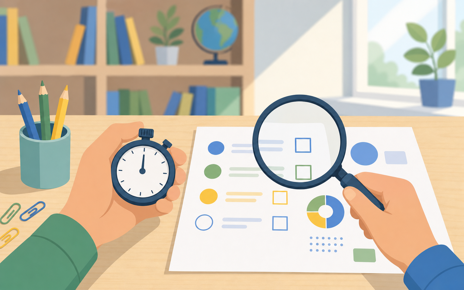 Moderated vs Unmoderated Testing — illustration for an article on education user testing budget
