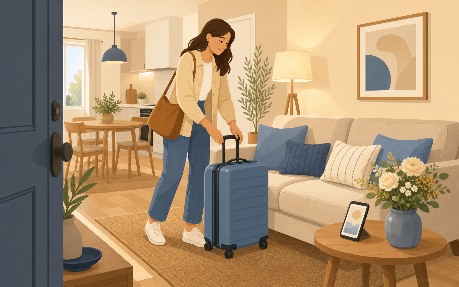 Airbnb Trust Design Lessons — illustration for an article on travel and hospitality ux design trust