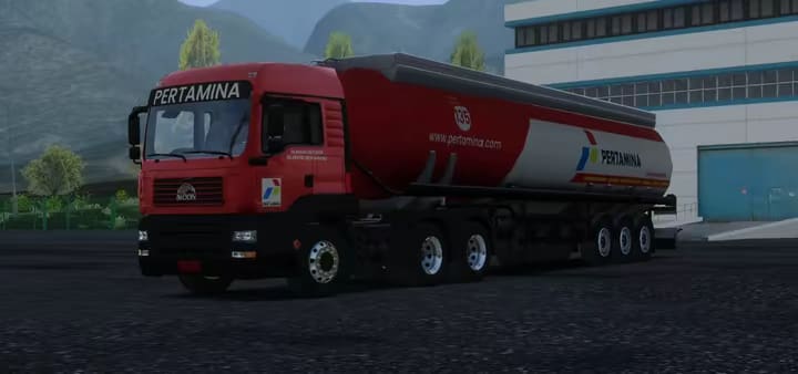 Livery Moon pertamina merah