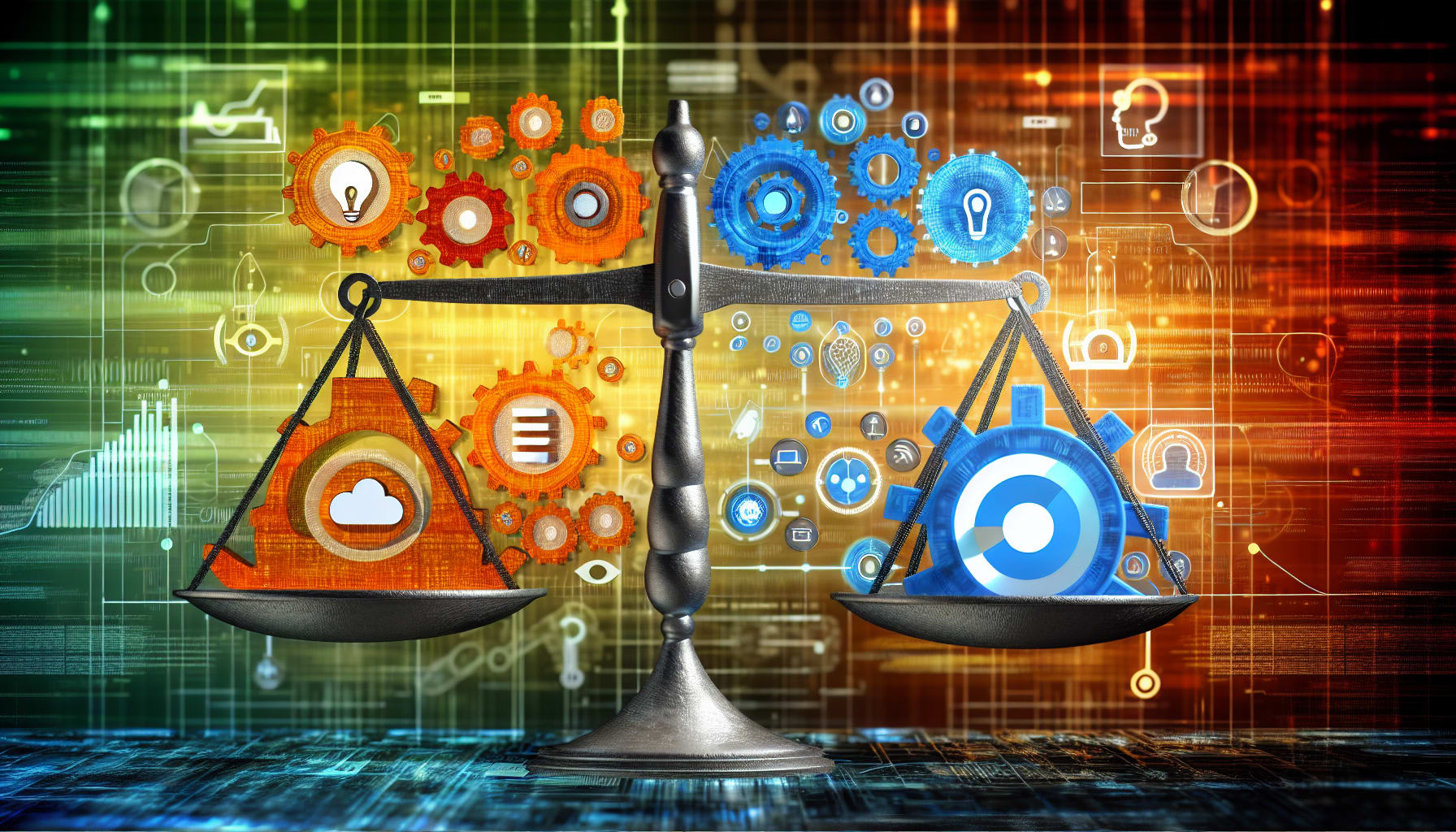 תמונה מושגית המציגה את היתרונות של כלי SEO המופעלים בבינה מלאכותית