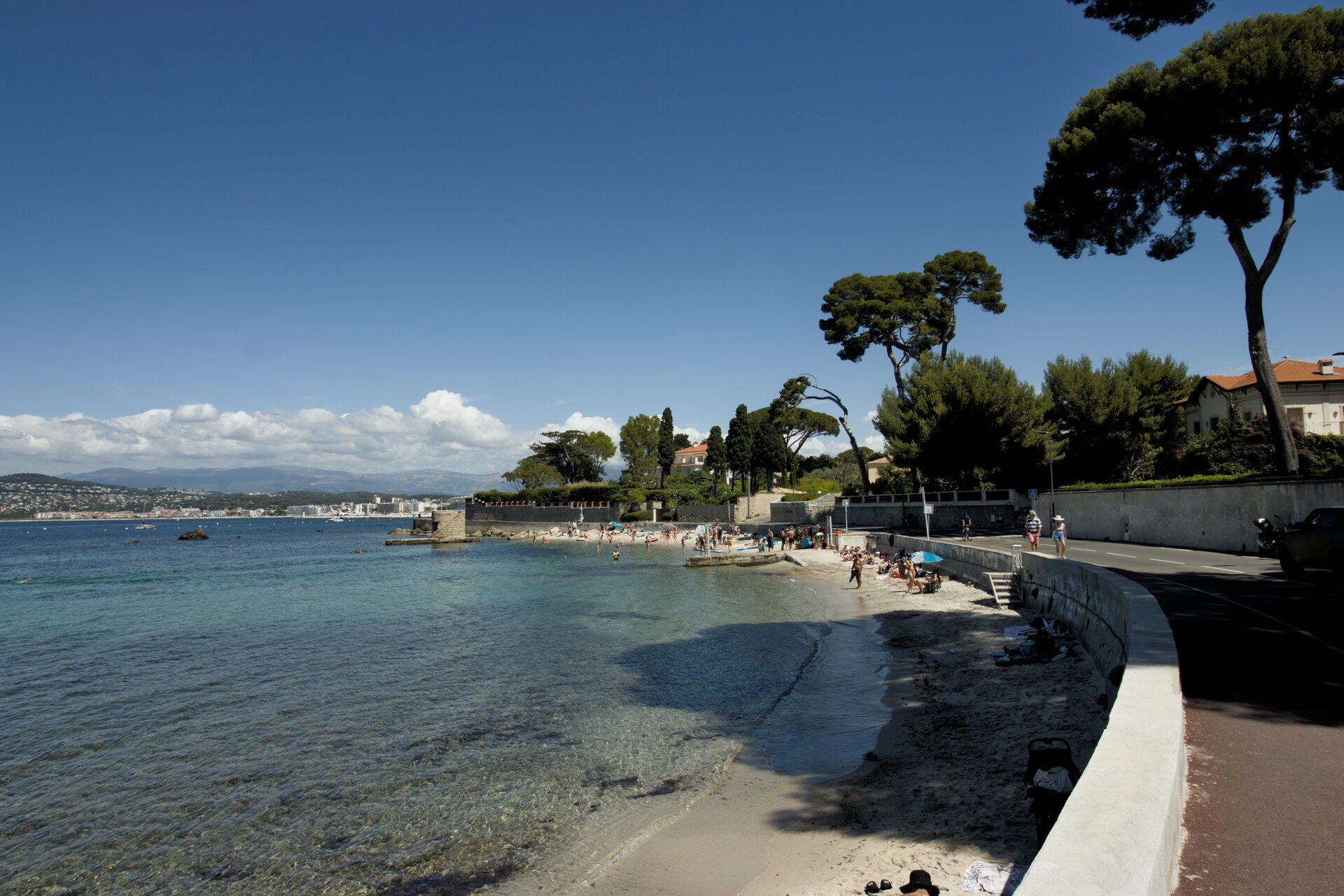 Plage des Ondes, Cap d'Antibes