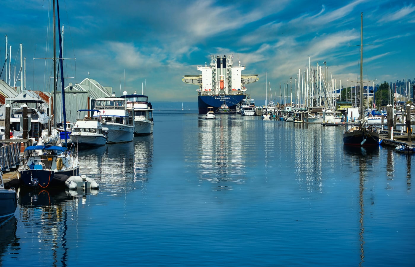 Marine cargo and port operations