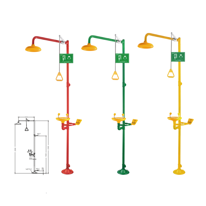 Bồn rửa mắt khẩn cấp WJH0758A