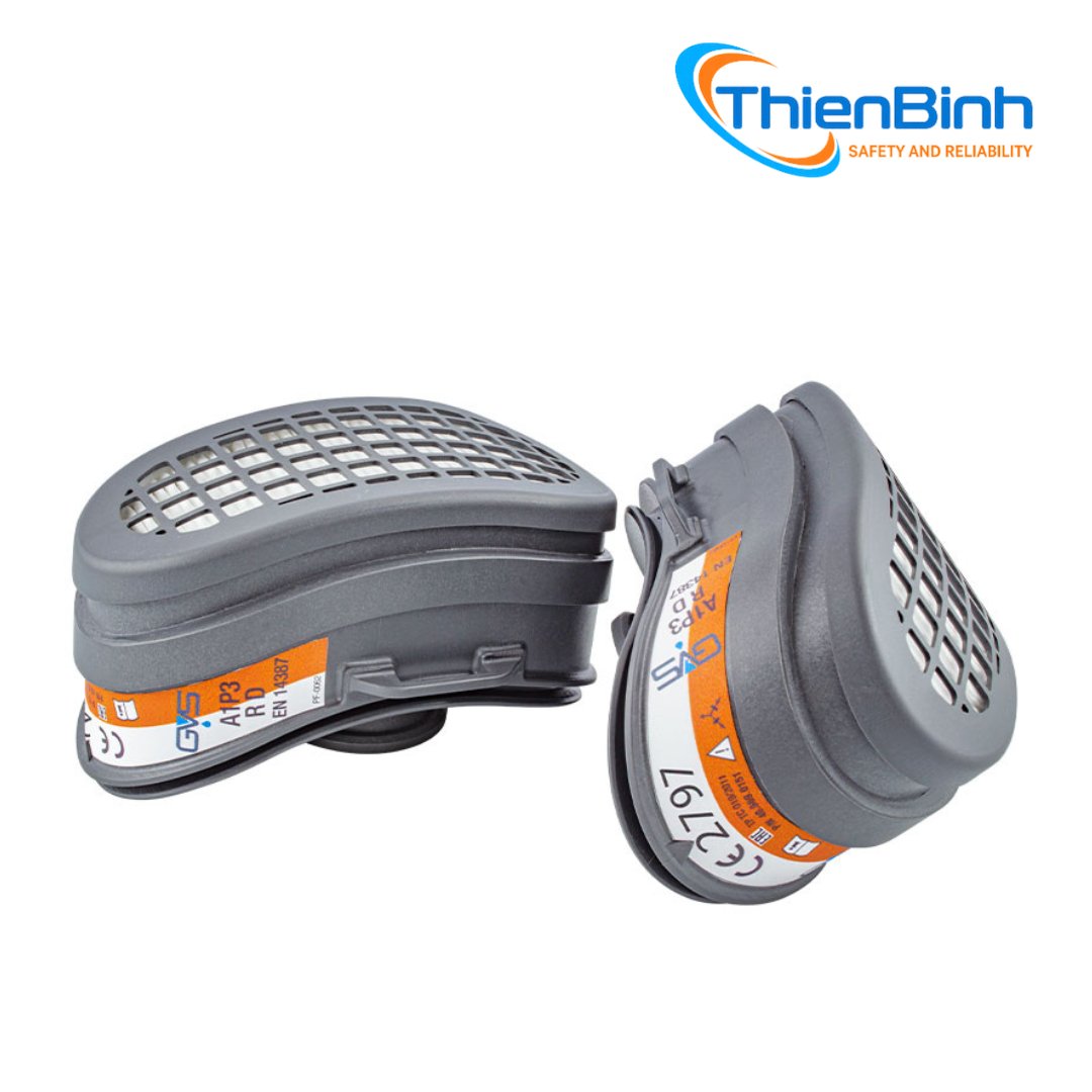 Cặp bộ lọc thay thế A1P3 cho bụi và hơi hữu cơ SPR341