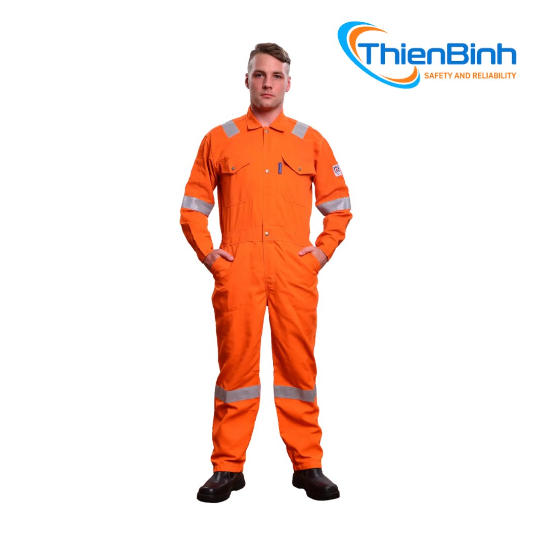 Bộ đồ liền thân Bisley Tencate Tecasafe Plus 700 chống cháy Hi Vis (FR)