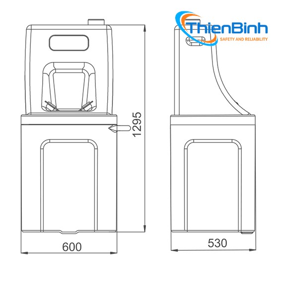 Portable Emergency Eye Wash - Ảnh chi tiết 1