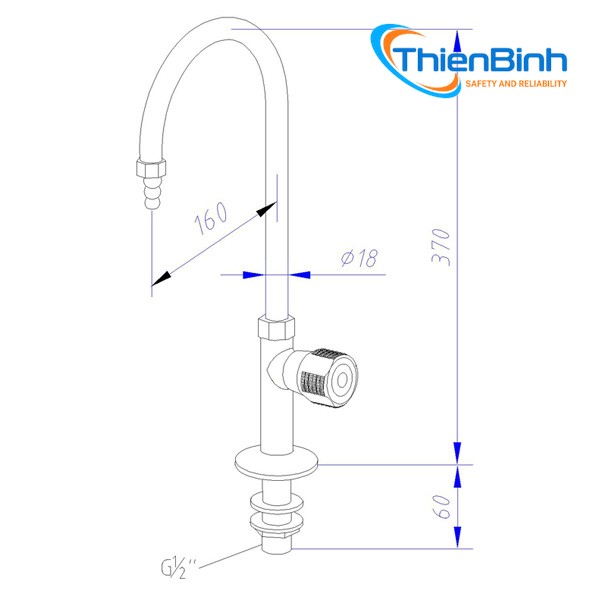Bench Faucet - Ảnh chi tiết 1