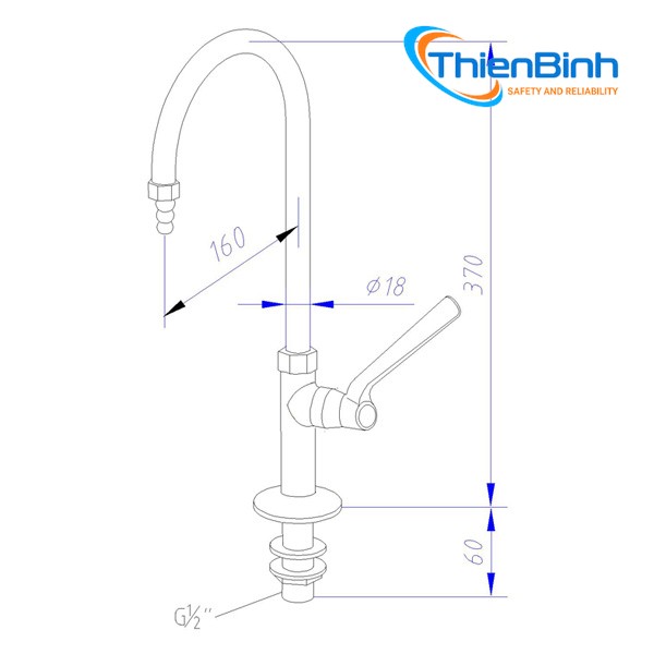 Bench Faucet - Ảnh chi tiết 1