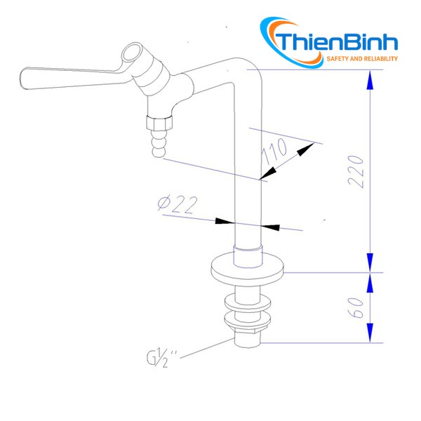 Bench Faucet - Ảnh chi tiết 1