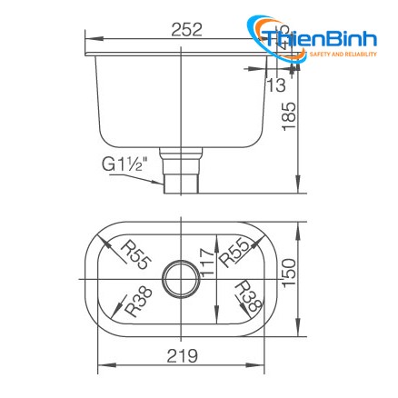 PP Sink/Cup Sink - Ảnh chi tiết 1