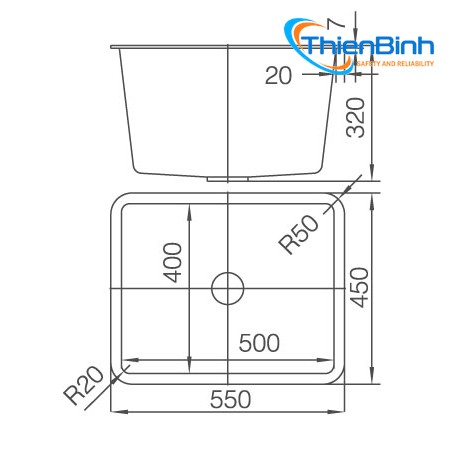 PP Sink/Cup Sink - Ảnh chi tiết 1