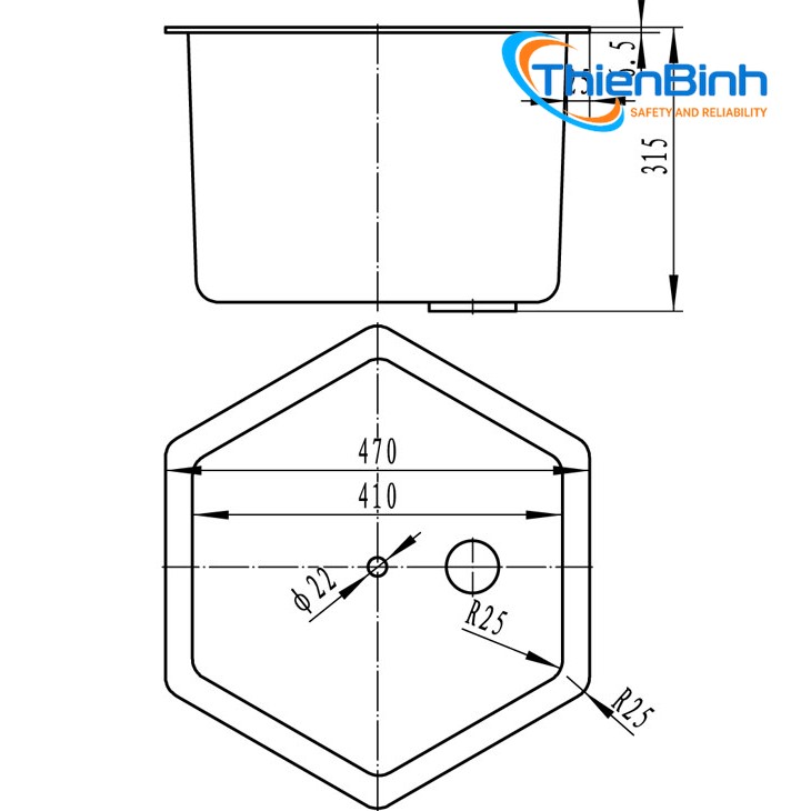 PP Sink/Cup Sink - Ảnh chi tiết 1