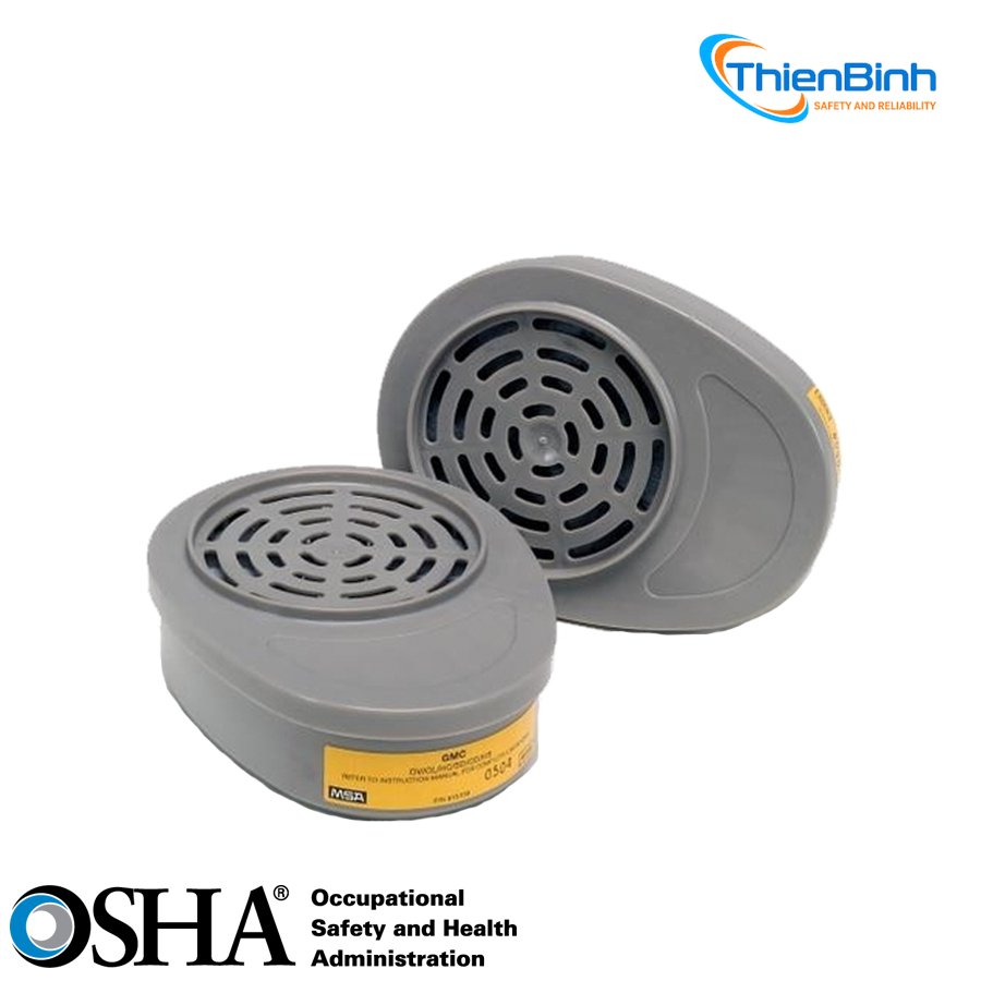 Hộp đựng khí axit kết hợp MSA 815357 GMC cho Advantage X 2