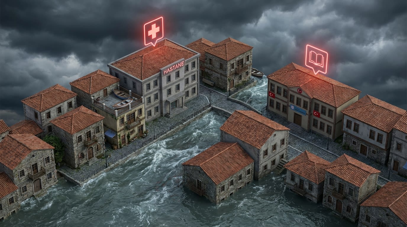 Modeling Disaster Scenarios with Flood Simulation
