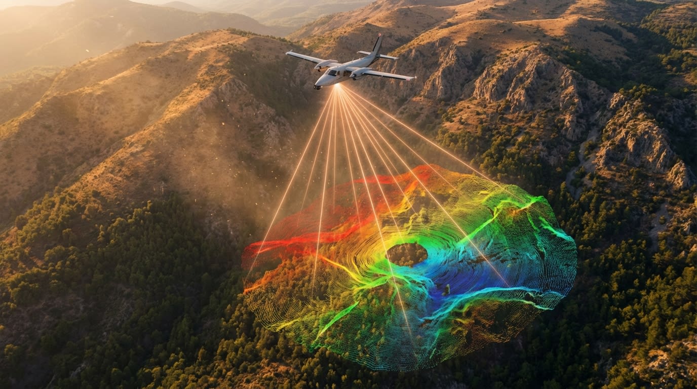 LiDAR Nedir? Havadan Lazer Tarama Teknolojisi