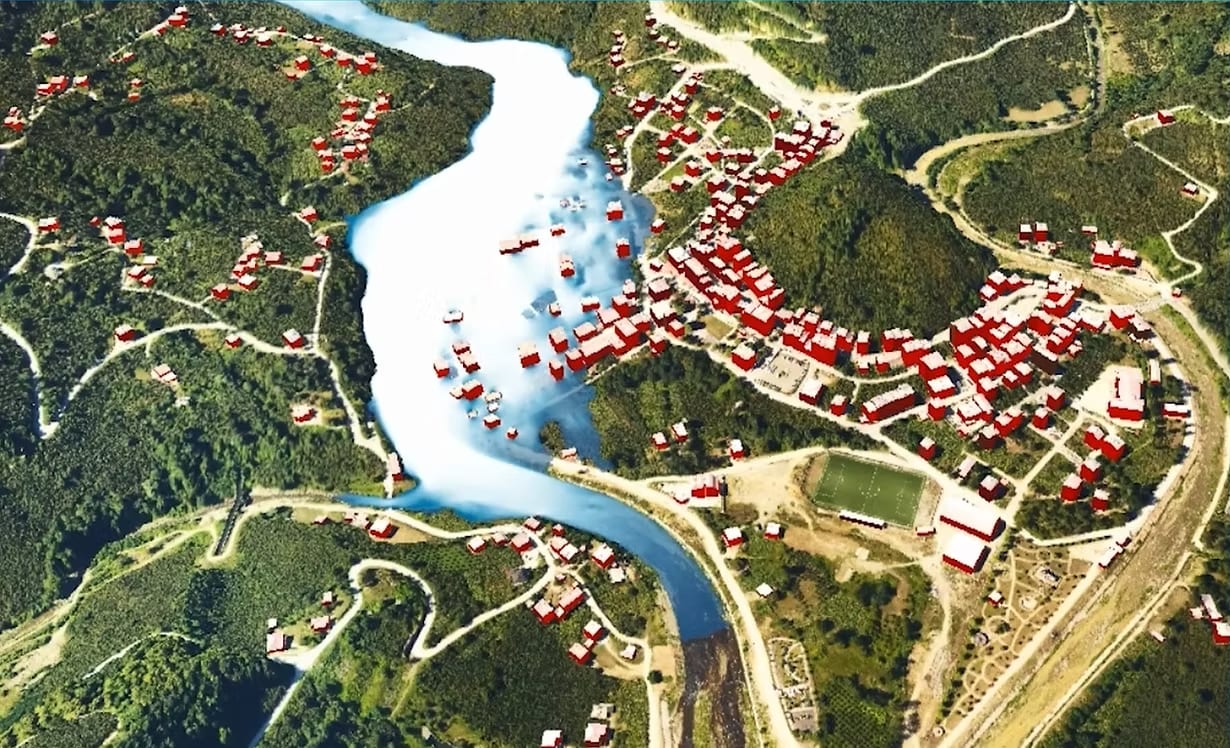 Eastern Black Sea flood project visualization 1