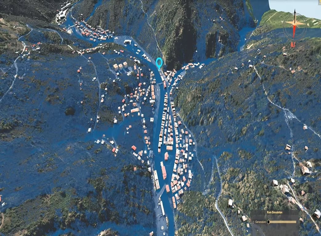 Eastern Black Sea flood project visualization 3