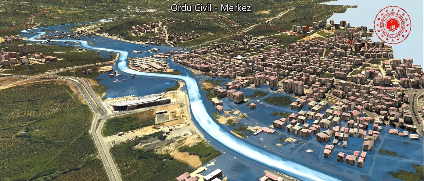 Eastern Black Sea flood project visualization 4