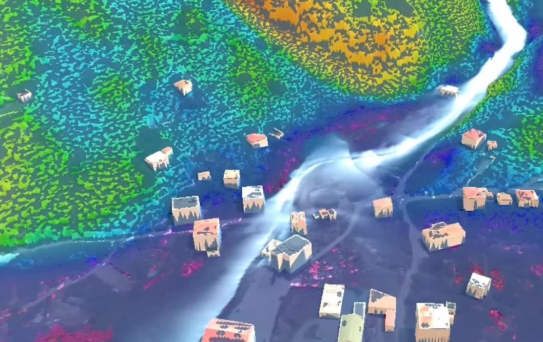 Eastern Black Sea flood project visualization 5