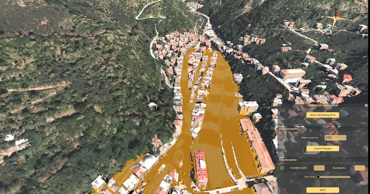 Eastern Black Sea flood project visualization 6