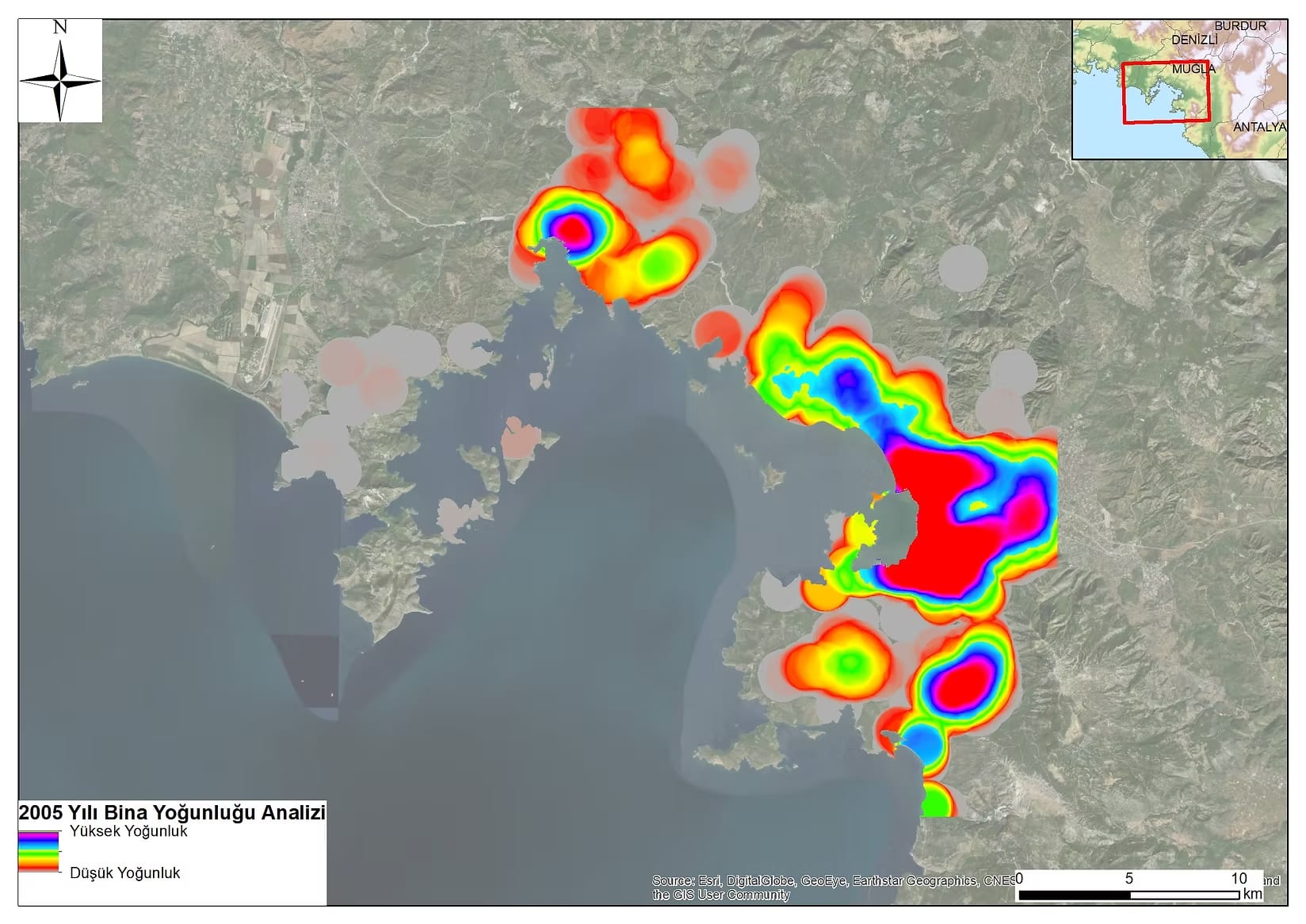 Fethiye-Göcek Özel Çevre Koruma Bölgesi 3B modeli 2