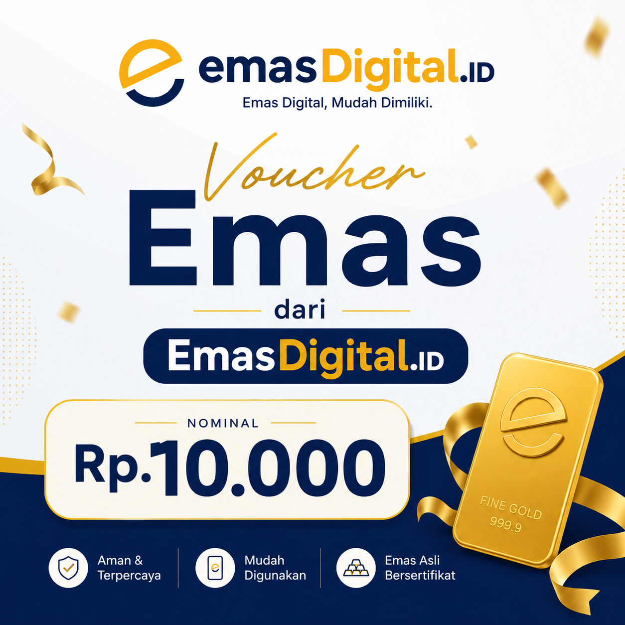 Voucher Emas Digital 10k