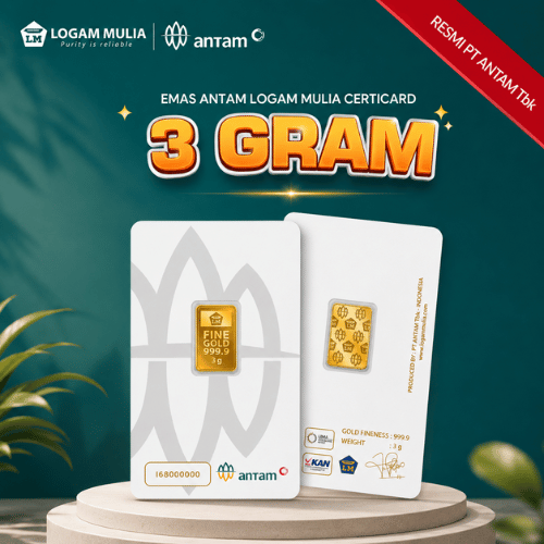 Emas Antam 3 gram