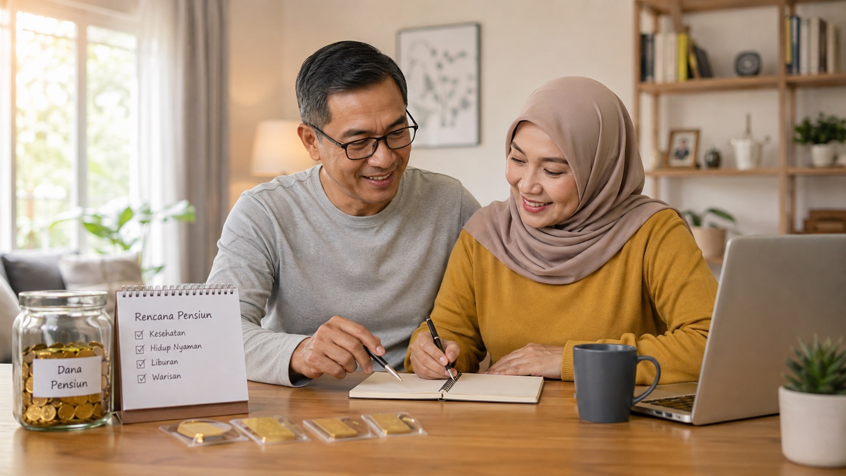 Cara Menabung Emas untuk Dana Pensiun