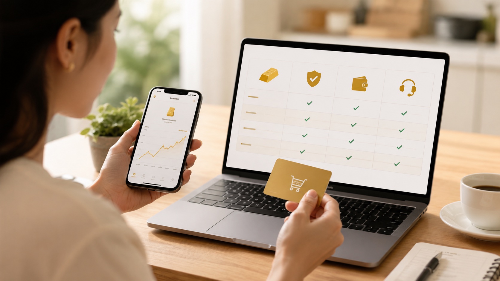 Panduan Membandingkan Produk Emas Digital