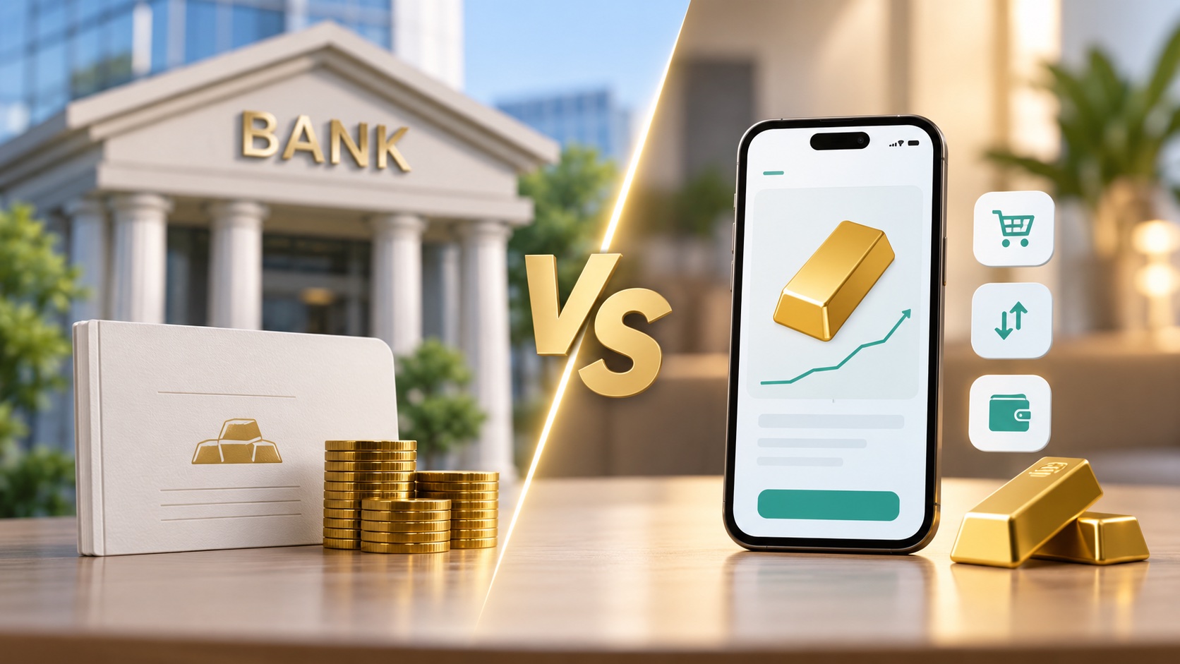 Tabungan Emas di Bank vs Emas Digital, Apa Bedanya?