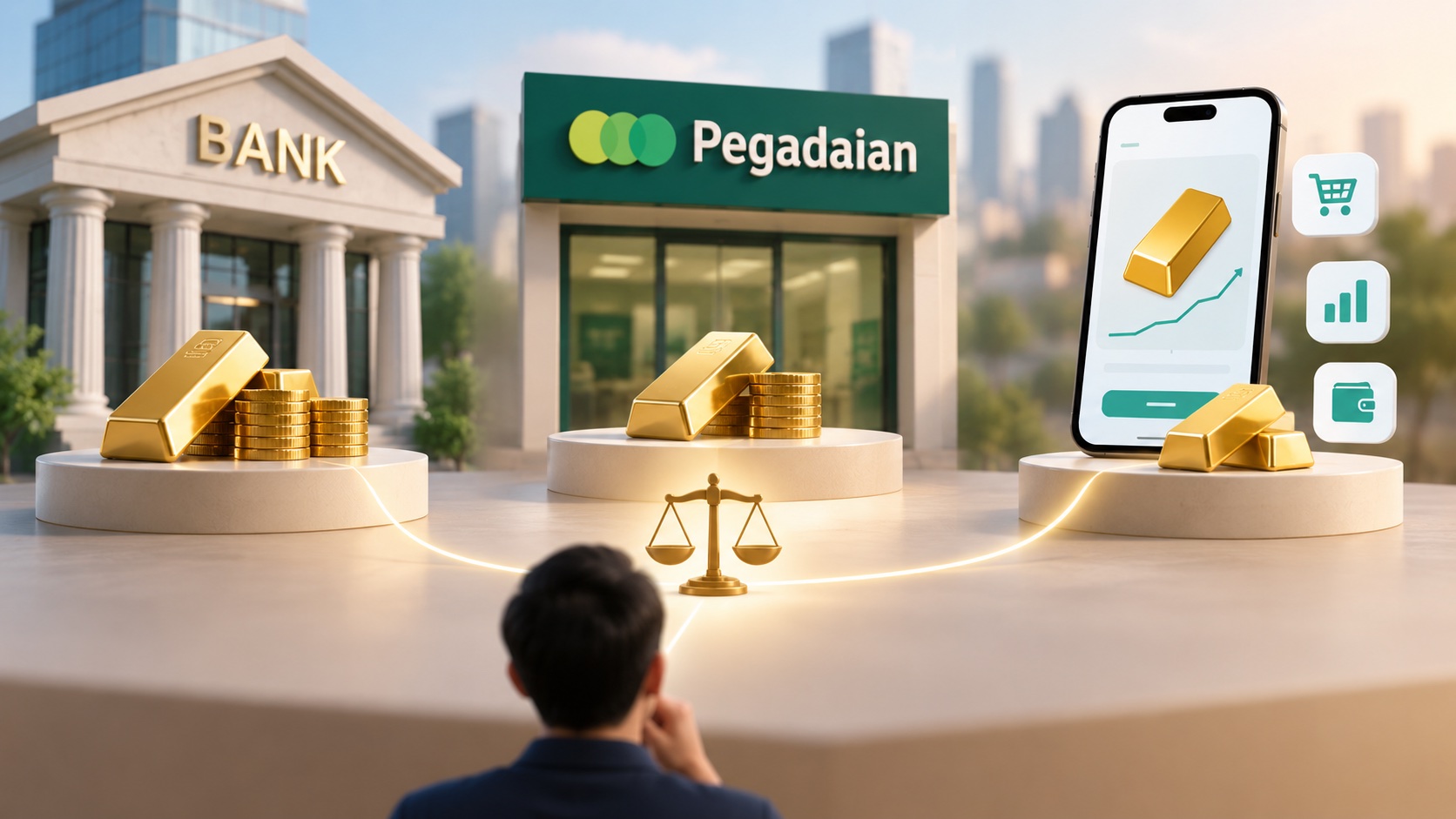 Beli Emas di Bank, Pegadaian, atau Platform Digital? Ini yang Perlu Dibandingkan