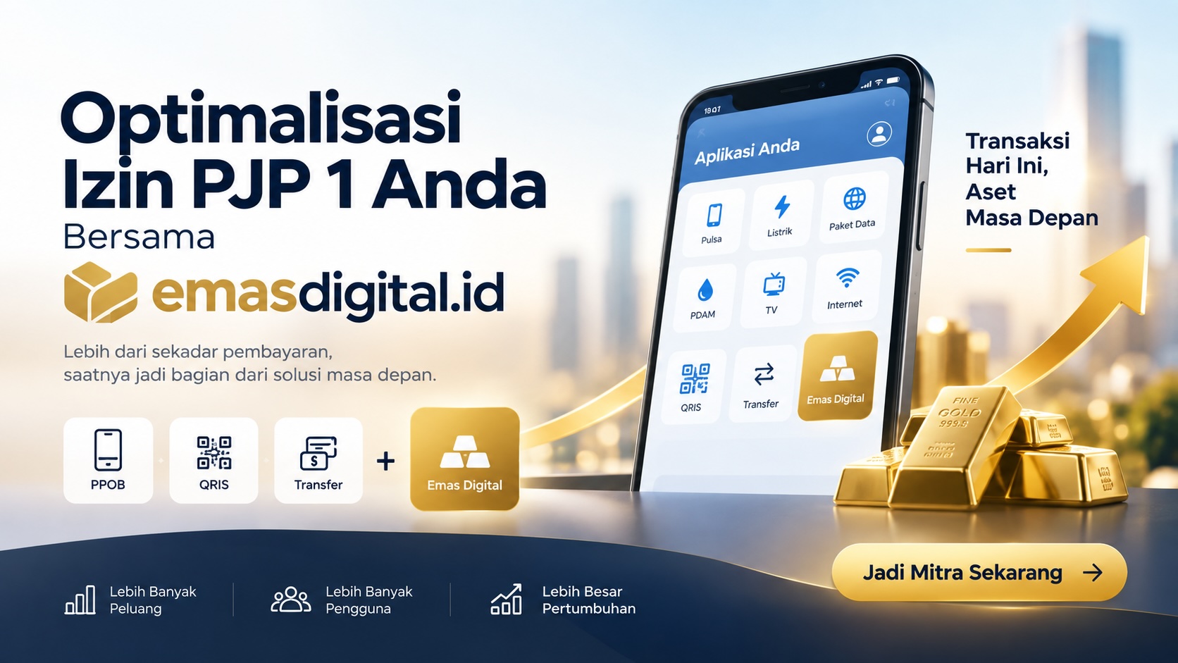 Optimalisasi Izin PJP 1 Anda Bersama EmasDigital.ID