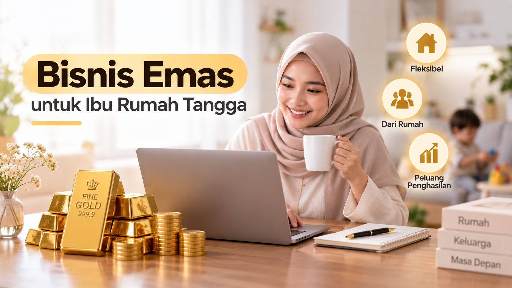 Bisnis Emas untuk Ibu Rumah Tangga