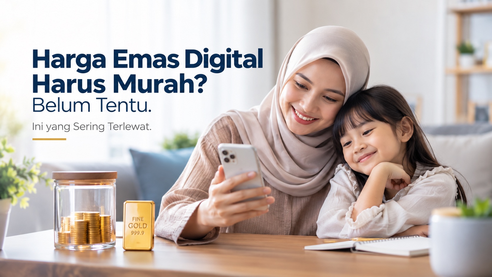 Harga Emas Digital Harus Murah? Belum Tentu. Ini yang Sering Terlewat