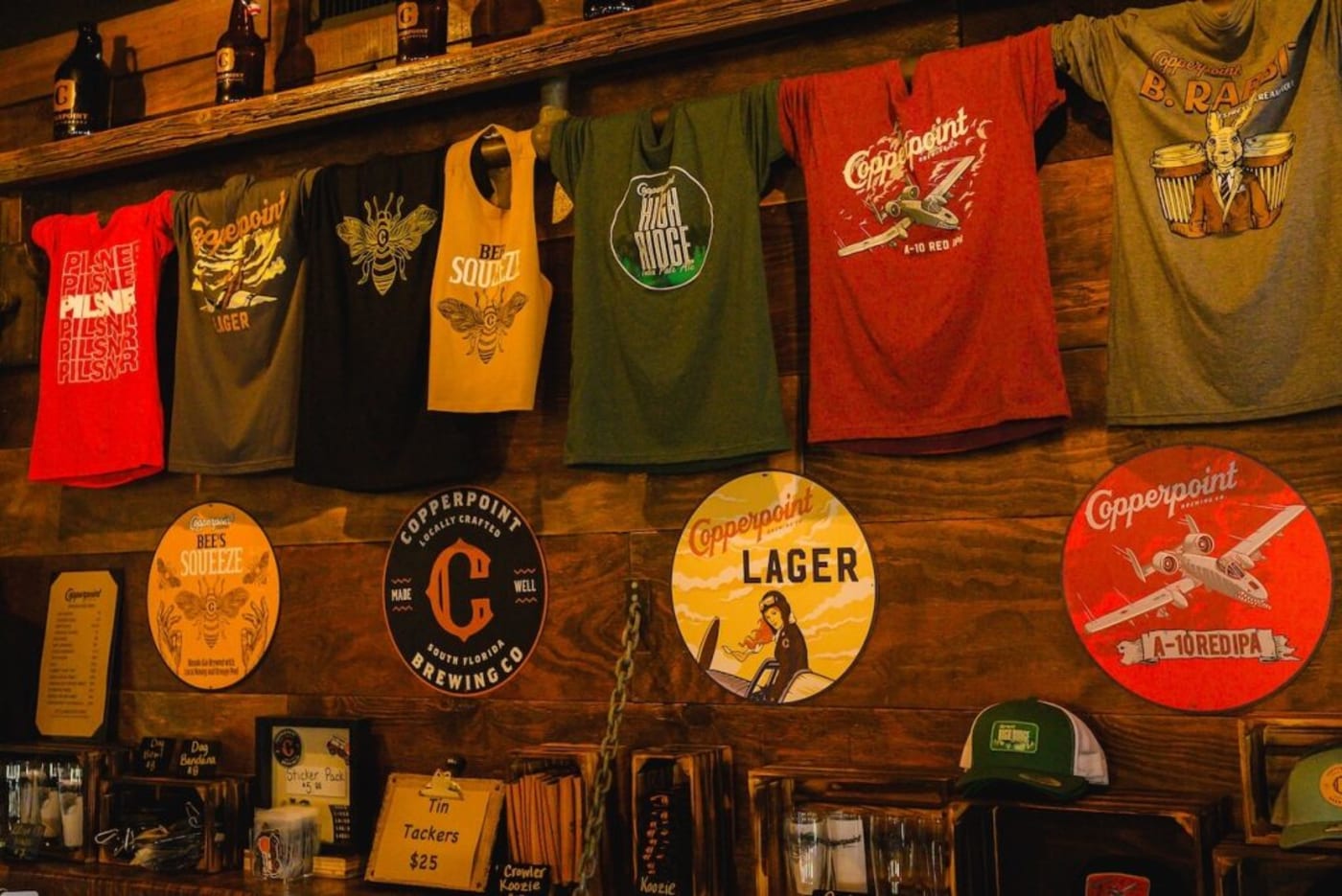 Taproom at Copperpoint Brewing Company in Boynton Beach