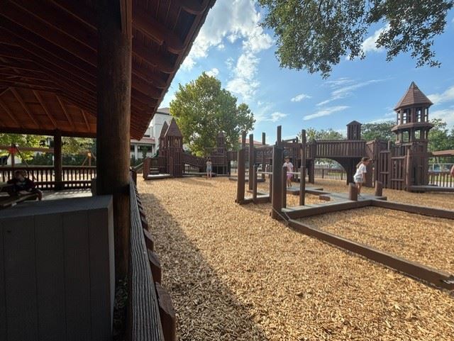 Play structures at Project SWING in St. Augustine