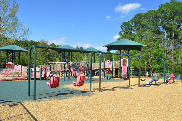 The playground at Treaty Park in St. Johns County