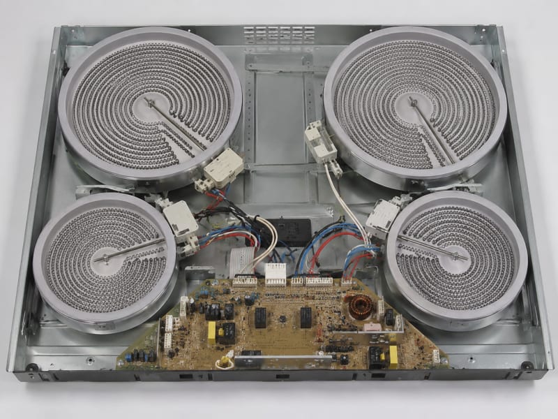 Placa de vidrio vitrocerámica - Componentes y diagnóstico