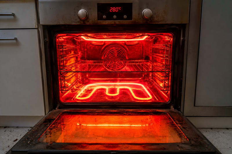 Horno Teka con error F2