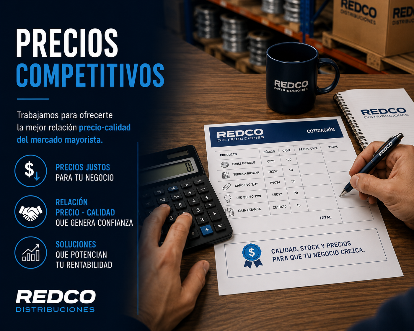 Precios competitivos