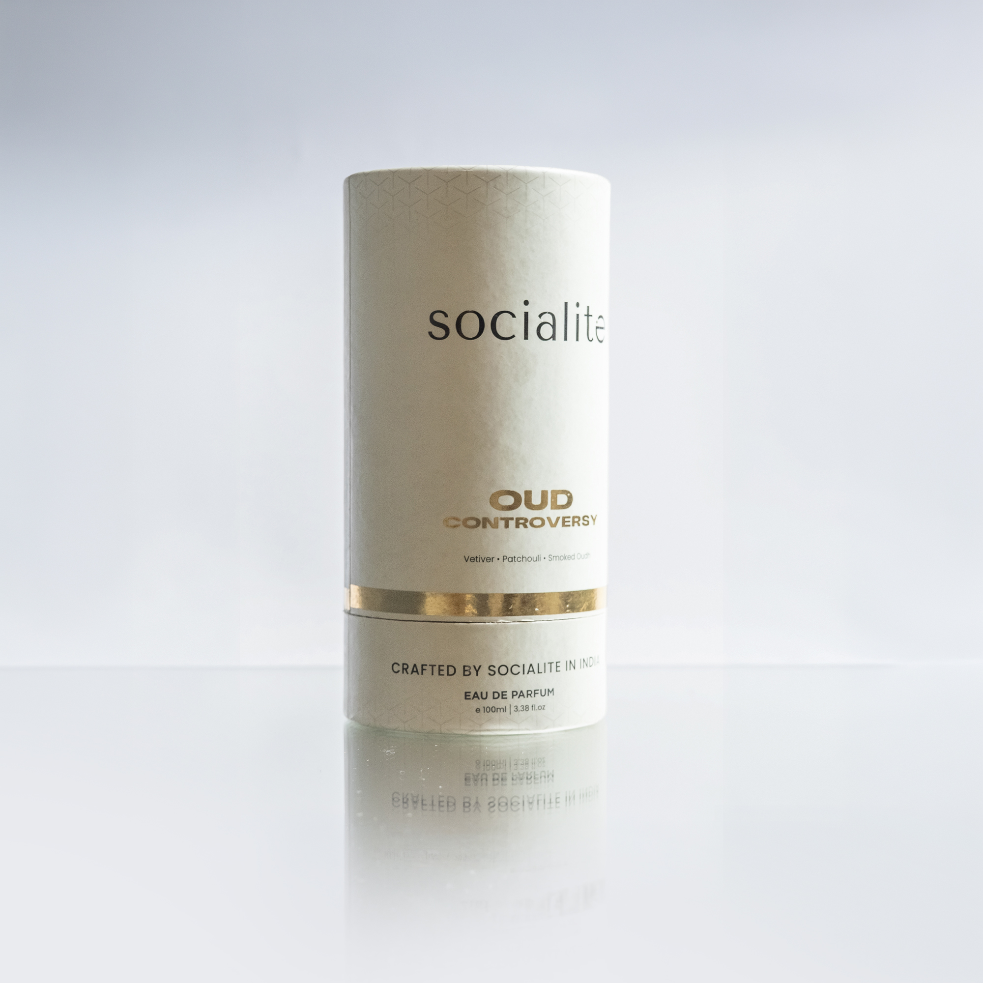 Sustainable minimal box perfume wrapping packaging