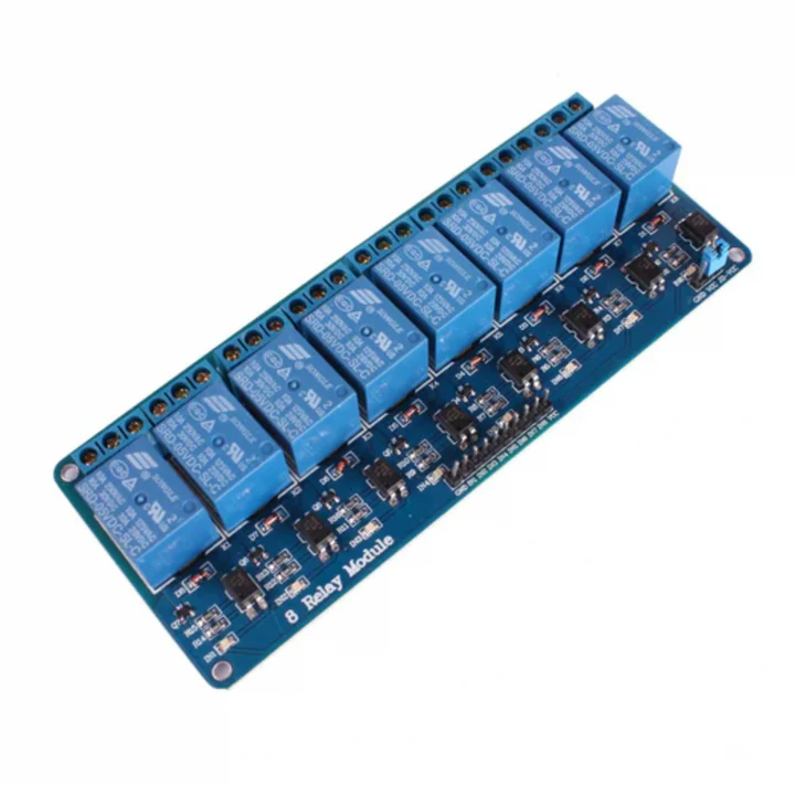 8 Channel Low Level Relay module with light coupling 5V