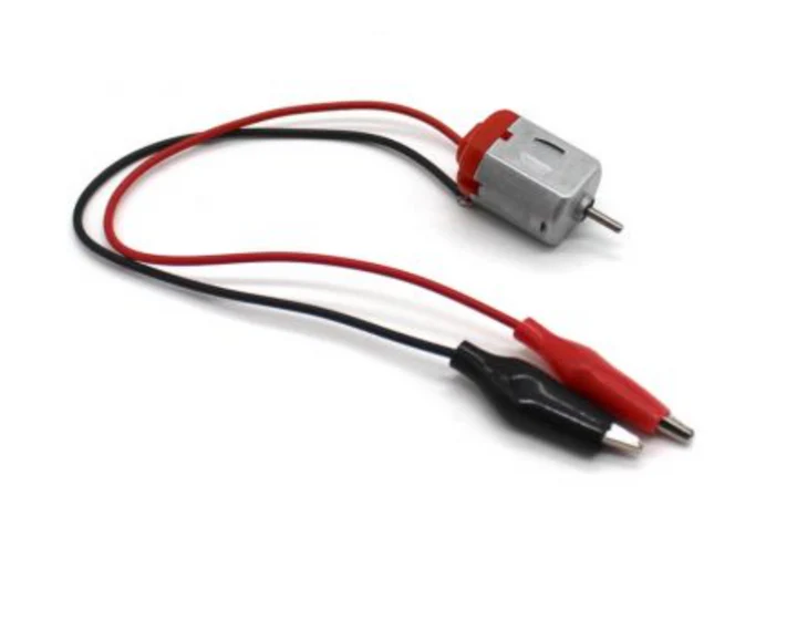 3V DC Motor with soldered wires