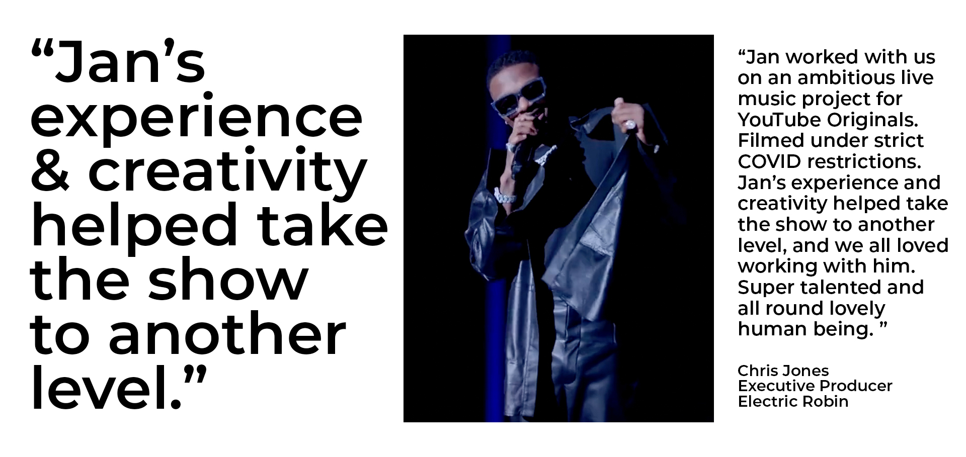 Wizkid Testimonial