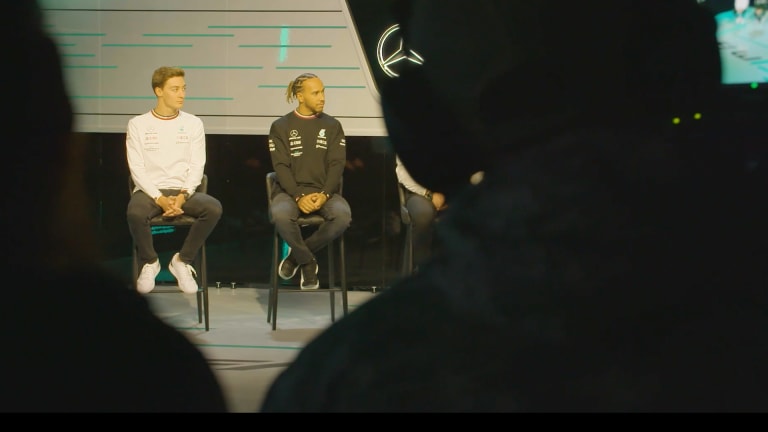 Mercedes AMG F1 behind the scenes