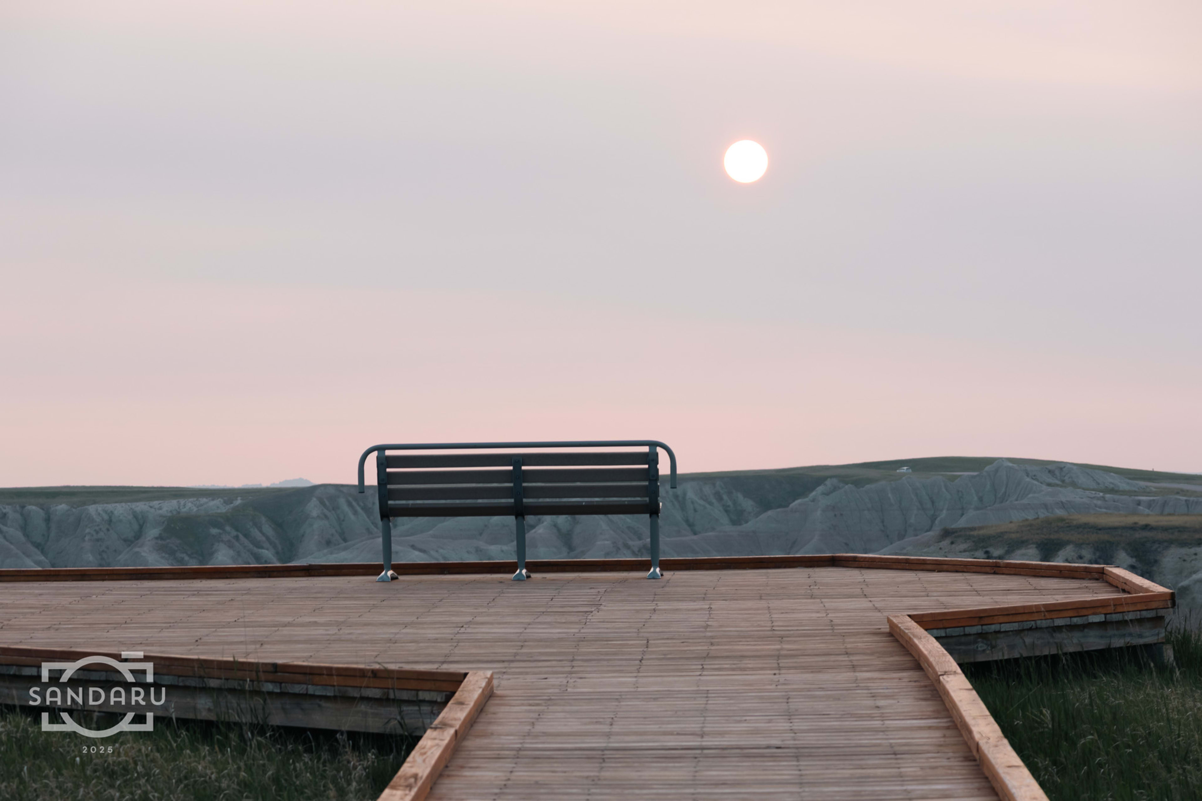 When the sun goes down
Badlands, South Dakota