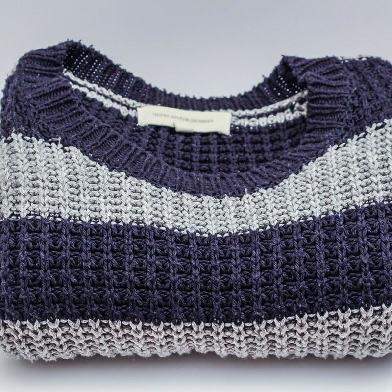 A knit sweater